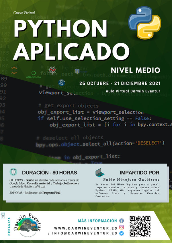 Python aplicado – nivel medio