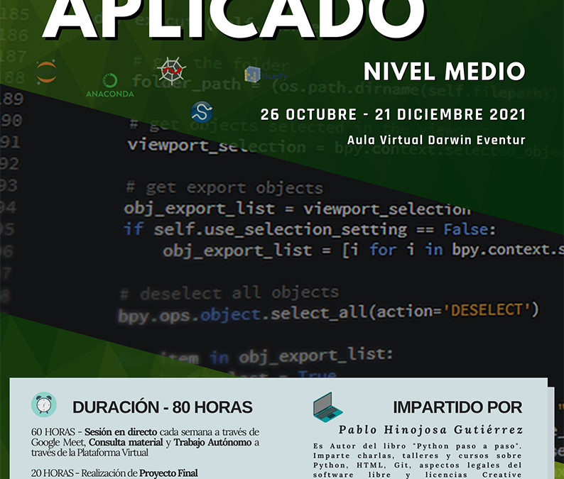 Python aplicado – nivel medio