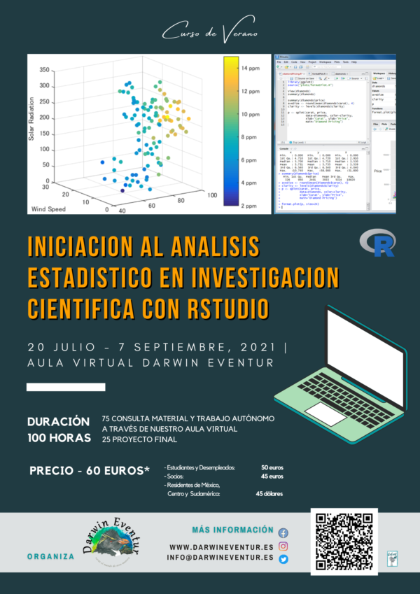 Iniciación al Análisis Estadístico en Investigación Científica con RStudio