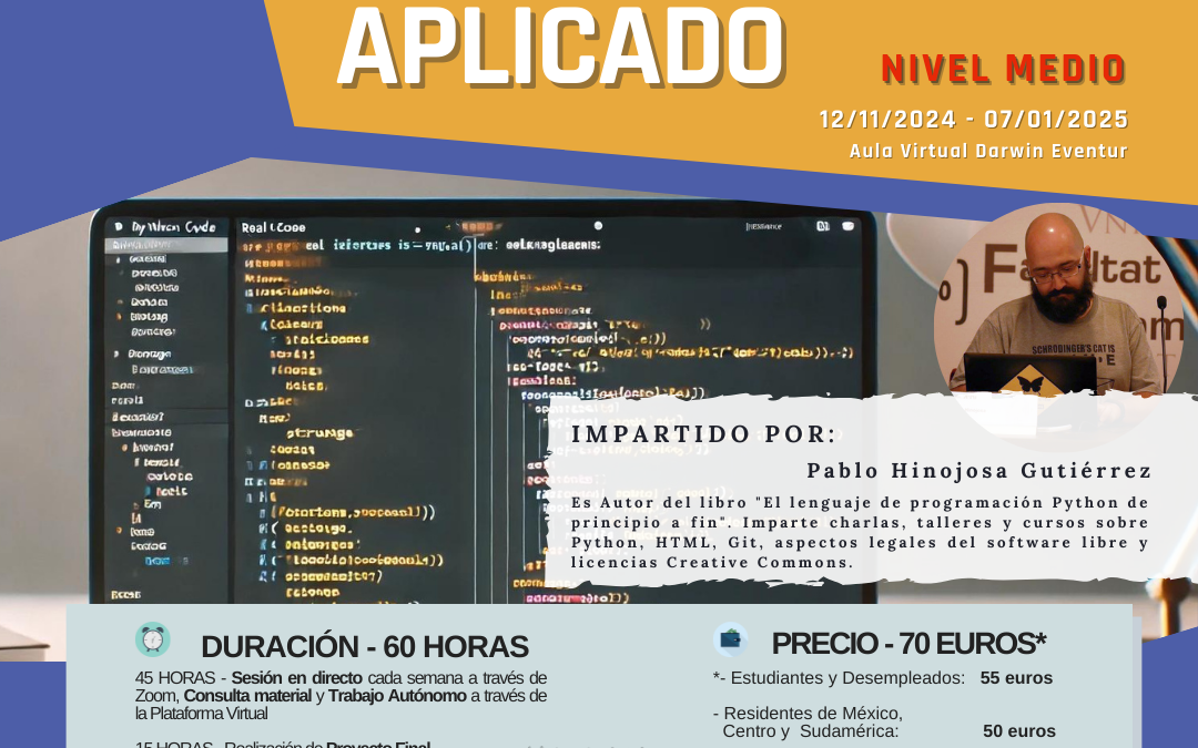 PYTHON APLICADO – NIVEL MEDIO