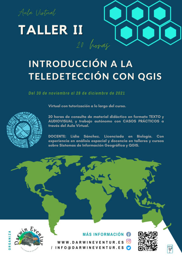 TALLER II: Introducción a la Teledetección con QGIS
