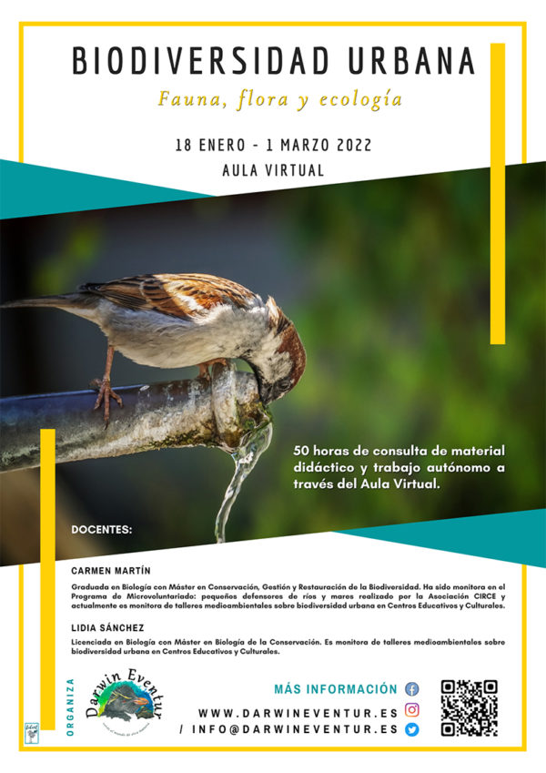 Biodiversidad Urbana: fauna, flora, y ecología