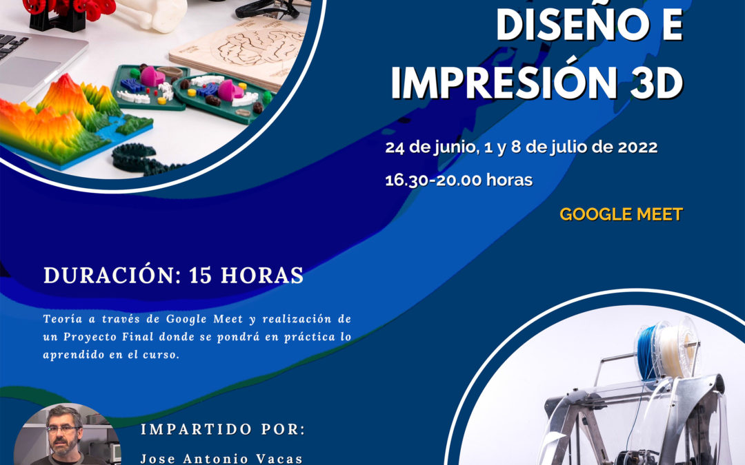 Iniciación al diseño e impresión 3D