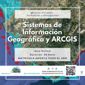 Cartel ?curso iniciación a los SIG con ArcGIS