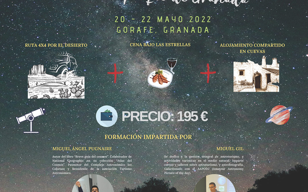 Experiencia divulgativa: “Astronomía y Desierto en el Geoparque de Granada”